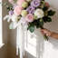 8 pièces de fleurs Amaranthus suspendues artificielles, glands en fausse fleur en cascade pour arche de mariage, installations en toile de fond, arrangements de vases, décoration intérieure-126542452