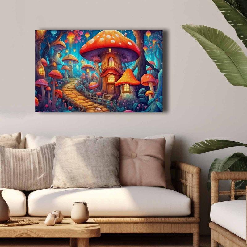 Peinture décorative sur toile