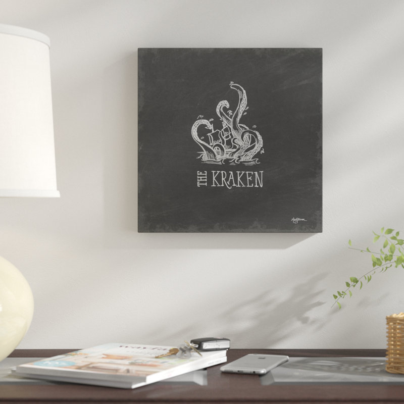 « mytheal map ii », reproduction d’impression sur toile tendue, H 18 po x l 18 po x P 1,5 po, Toile tendue, Pas de tapis