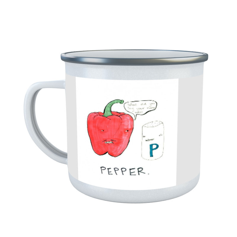 Cormier Enamelware Camping Mug