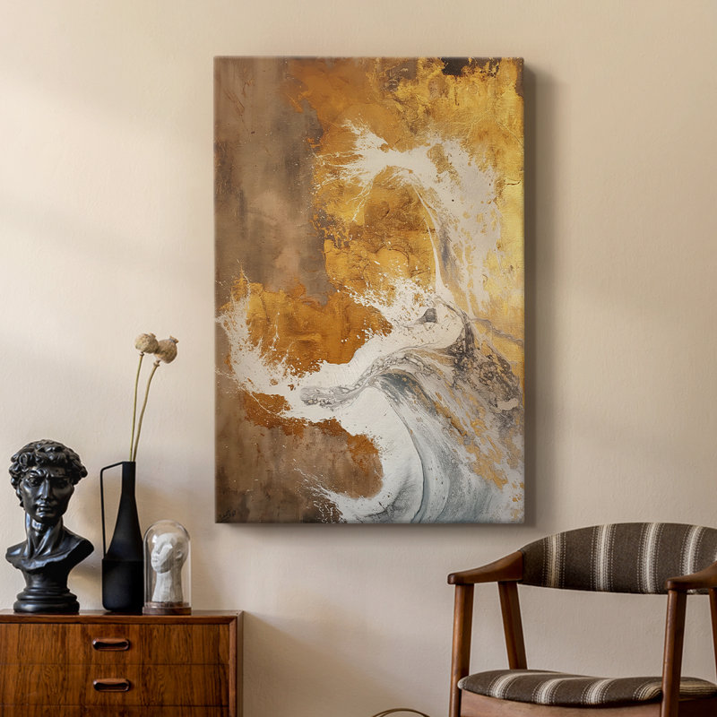 ABSTRACT Series CDXL III - Gallery Cavas sur mesure, H 36 po x l 24 po