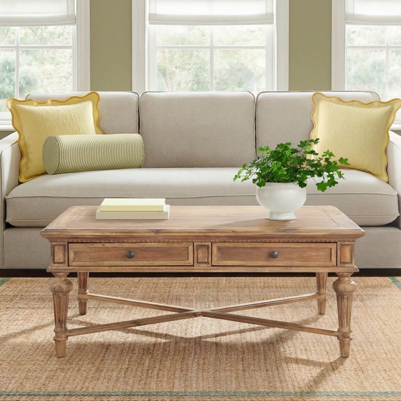 Veronica Solid Wood Single Coffee Table