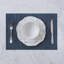 Vida Plastic / Acrylic No Pattern Rectangle Placemat-1806271632