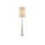 Malayan White Floor Lamp