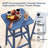 Rhonisha Square Outdoor Bar Table , 21.65'' in. W 21.65'' in. D-206680115