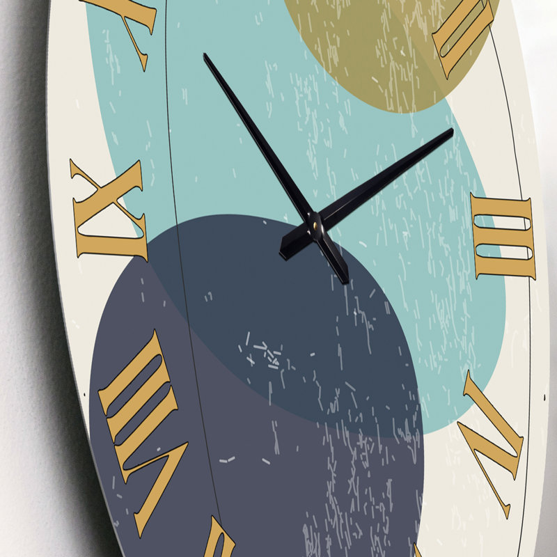 Minimal Elementary Organic and Geometric Compositions XXXIX Wall Clock, Small