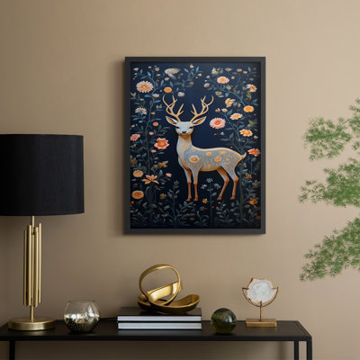 ANIMALS Series CDL XXVI - reproduction encadrée de qualité supérieure - prête à être accrochée - aucun clou requis
