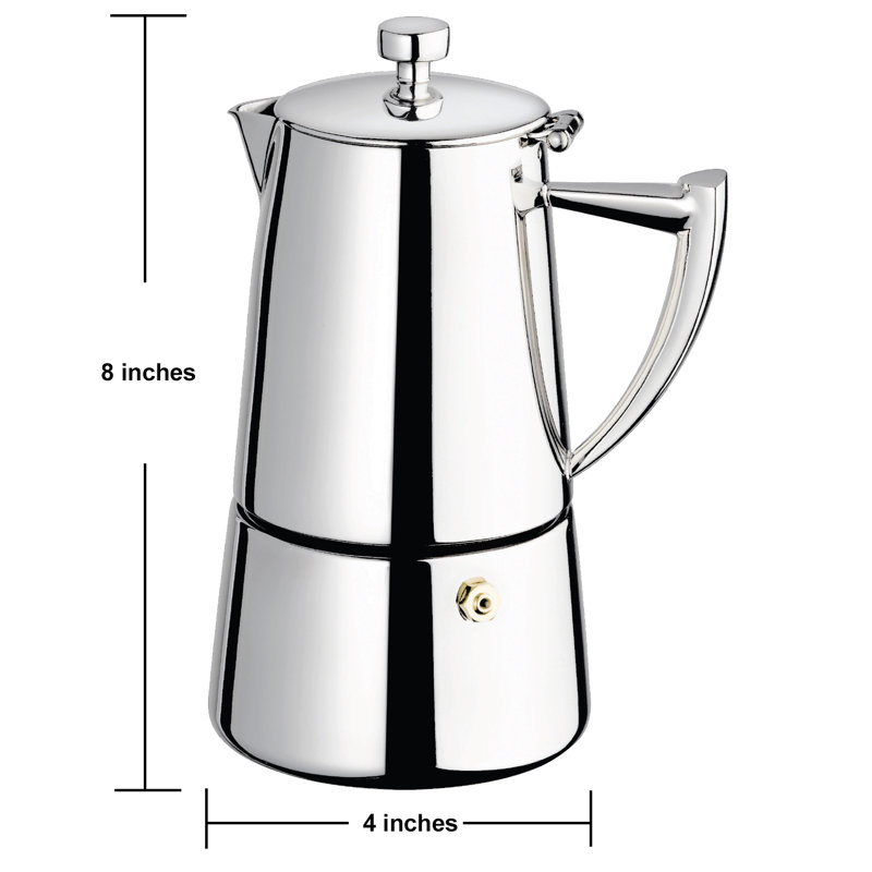 Cuisinox Semi-Automatic Espresso Machine, 6 cup