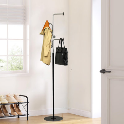 Portemanteau autoportant avec base en marbre