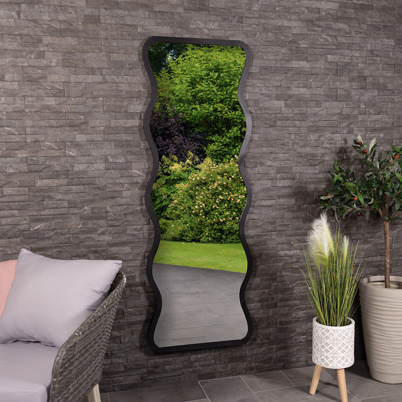 Iron Wavy Mirror
