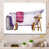 White Picture Framed