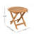 Foldable and Adjustable Outdoor Side Table