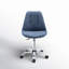 Chaise de travail en tissu Tania-593166874