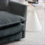 Canapés modulaires pour le salon, réversible modulaire 6 places en U avec repose-pieds | Chenille | Gris clair