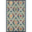 Tapis d'intérieur / extérieur tissé à rayures-493978271