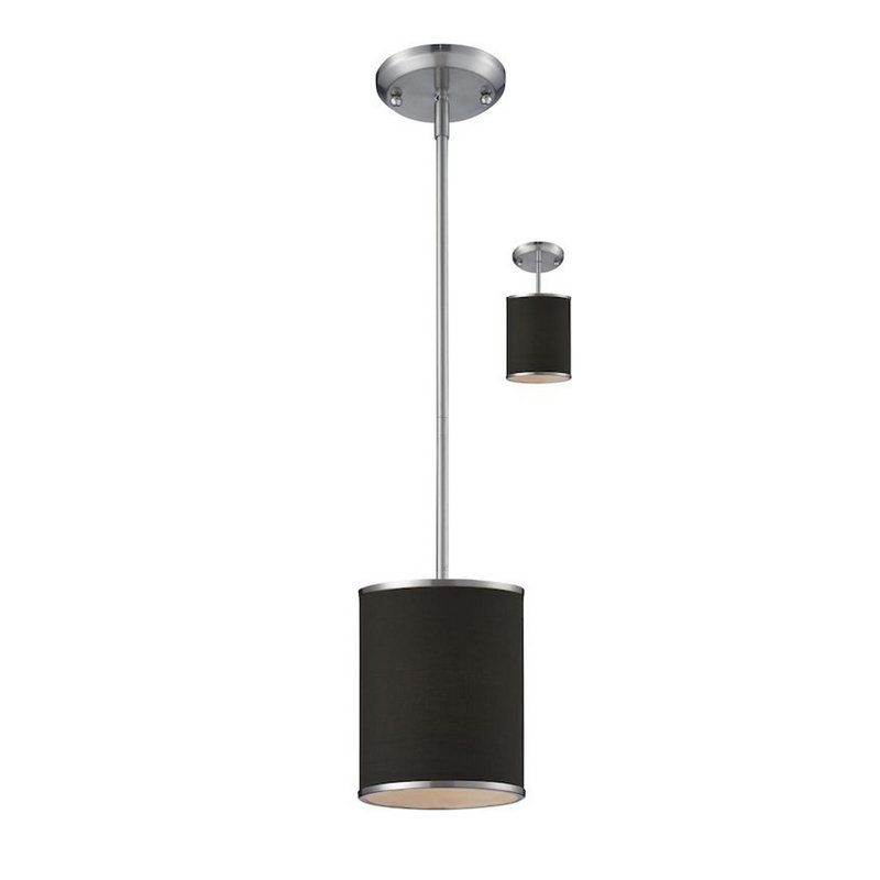 Luminaire suspendu cylindrique à 1 lumière Gonzales