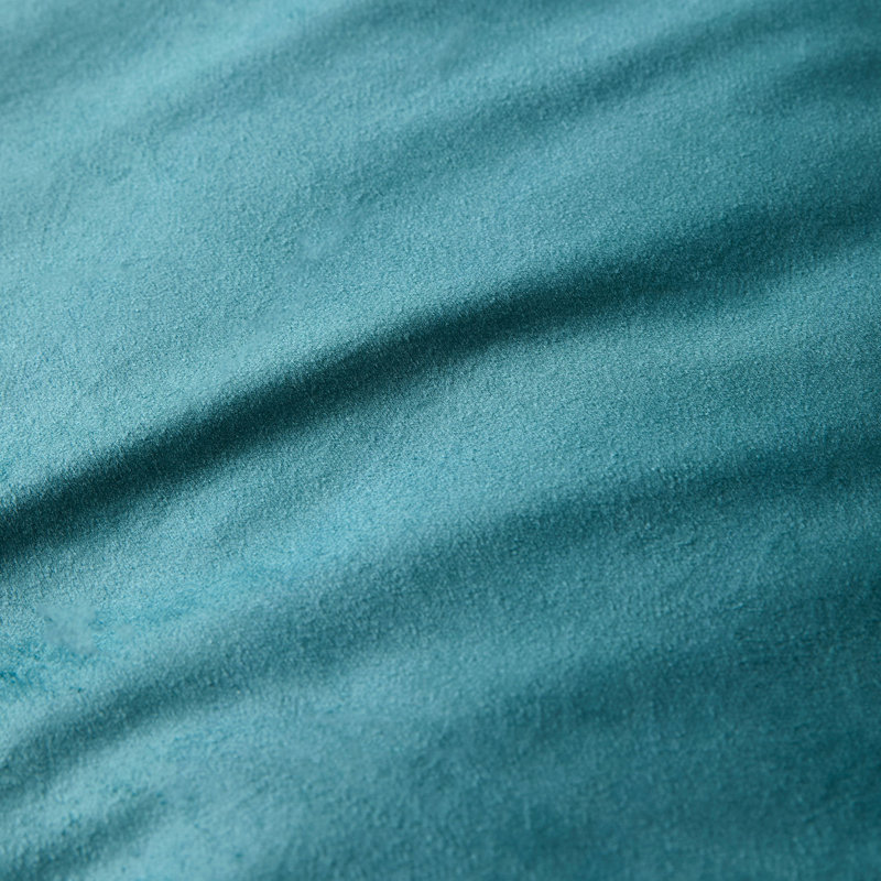 Montrose 100% Polyester Duvet Cover Set, Super King Duvet Cover + 2 Standard Pillowcases, Teal