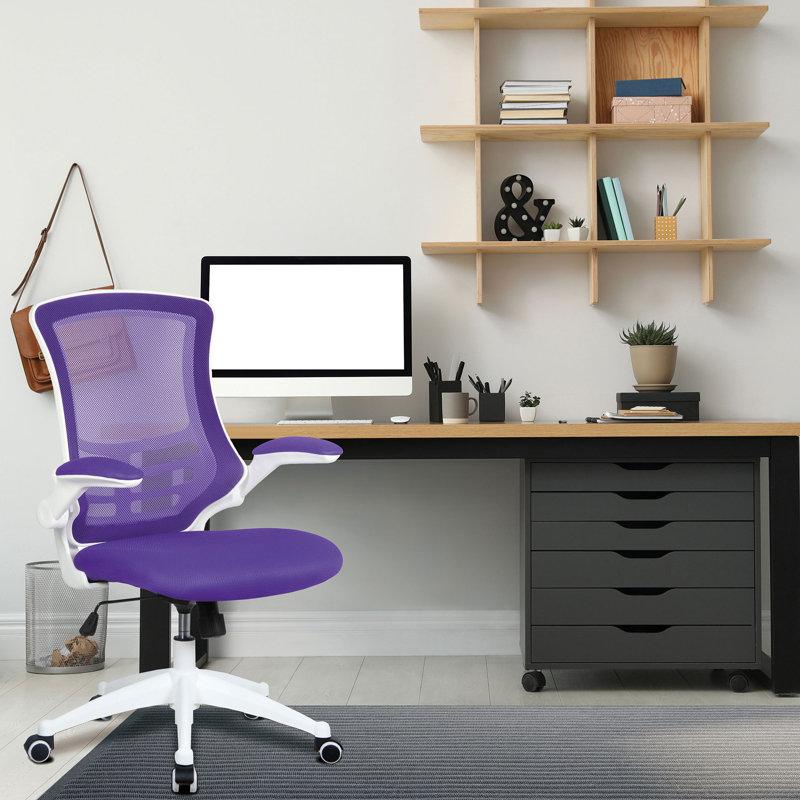Isabel Fabrc Office Chair, Purple