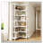White Corner Bookcase
