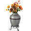 Pot à fleurs en métal galvanisé Arali