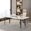 Bureau de direction en forme de bateau l 70,86 po Jinni