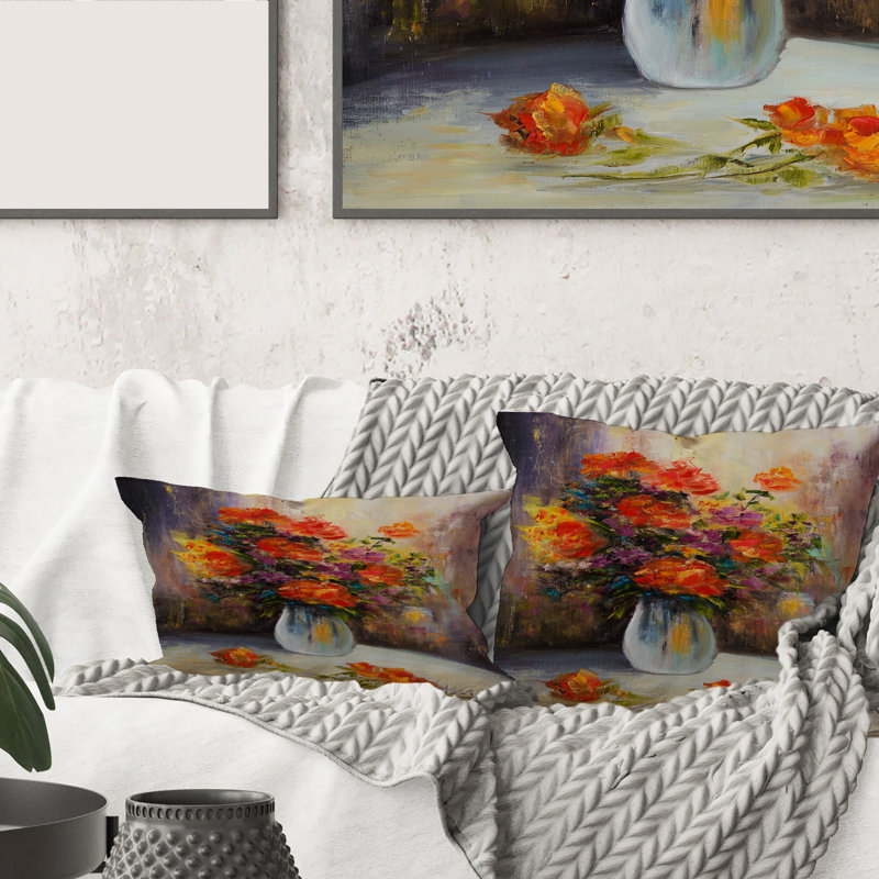 Housse et insert de coussin Still Life, 16" x 16"