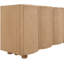 Buffet / buffet en bois massif et canne finis Norin-792985368