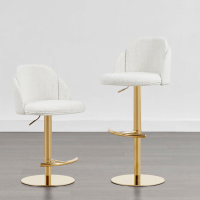 Swivel Adjustable Height Bar Stool