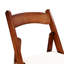 Chaise pliante rembourrée