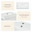 Meuble-lavabo de salle de bain 21,6 po