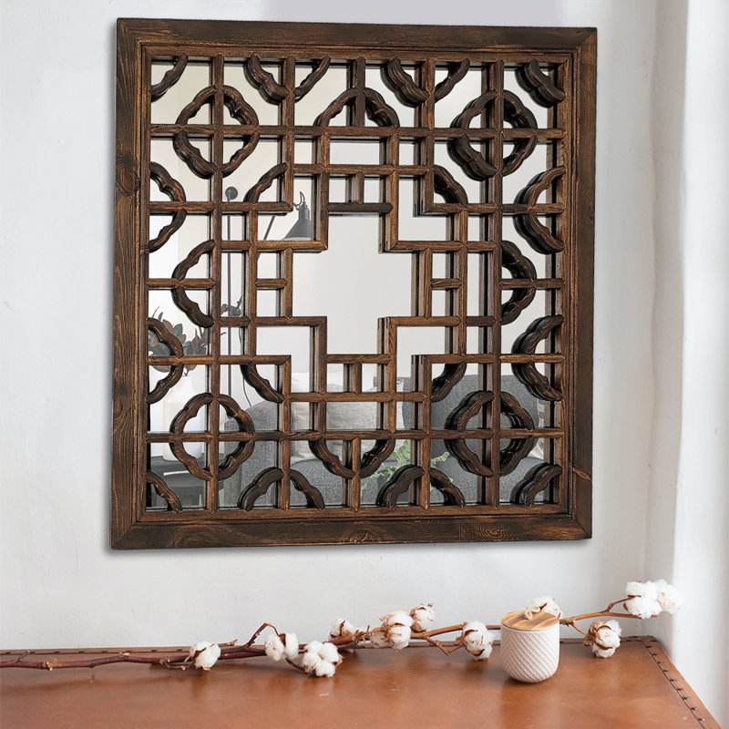 Solid Wood Flat Mirror