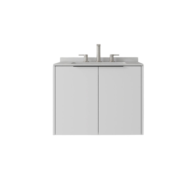 Meuble-lavabo flottant avec lavabo
