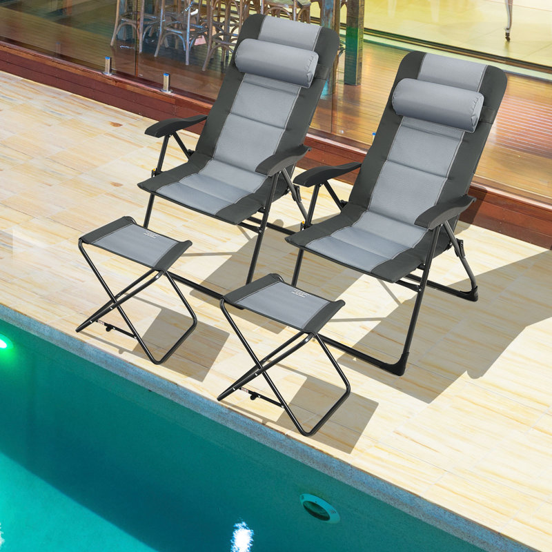 Chaise de plage pliante
