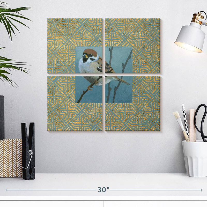 Brampt The Sparrow, 18'' H x 18'' W