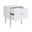 Rikya 48cm W Manufactured Wood Bedside Table