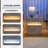 Nightstands set of 2 LED Night Stand-895390481