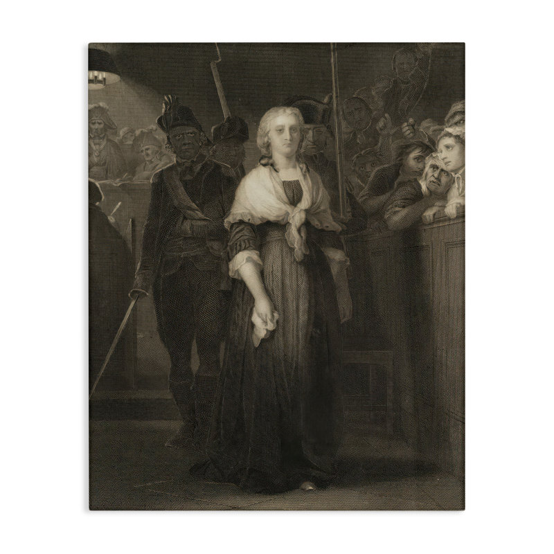 Femme qui travaille, toile par Marcus Jules, H 20 po x l 16 po