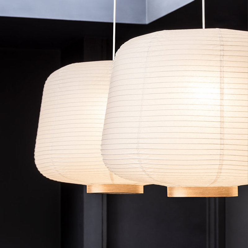 Soft Lantern, Small, Oak