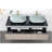Modern Oval 24"X14"   Above  Bathroom Vessel Sink, Bathroom Sink For Lavatory Vanity Cabinet