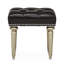 Hollywood Swank Leather Vanity Stool-325364811