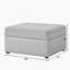 Repose-pieds avec rangement - gris-1447541676