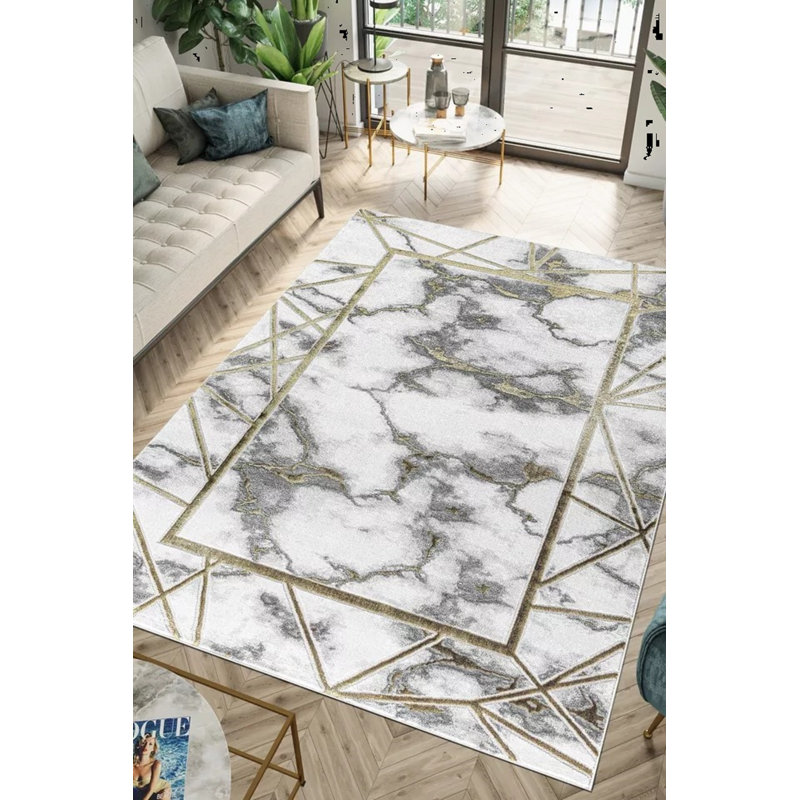 Abstract Area Rug, Rectangle 120 x 170 cm