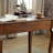 American-style solid wood desk with drawers