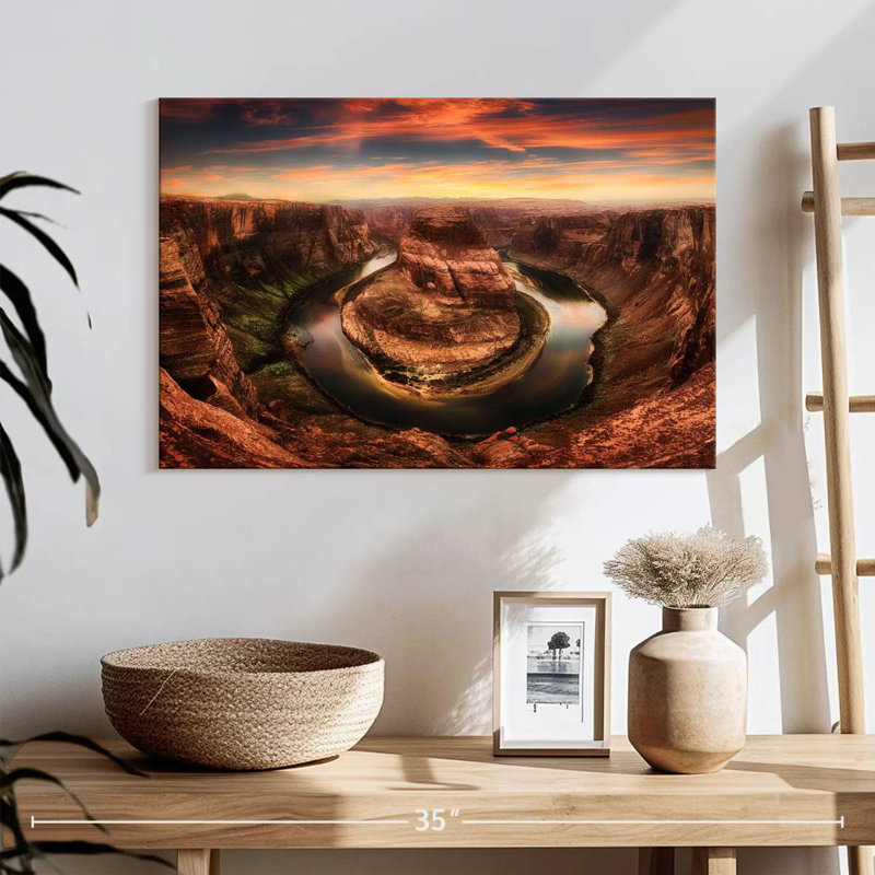 Alvord Horseshoe Bend Panorama, H 16 po x l 24 po