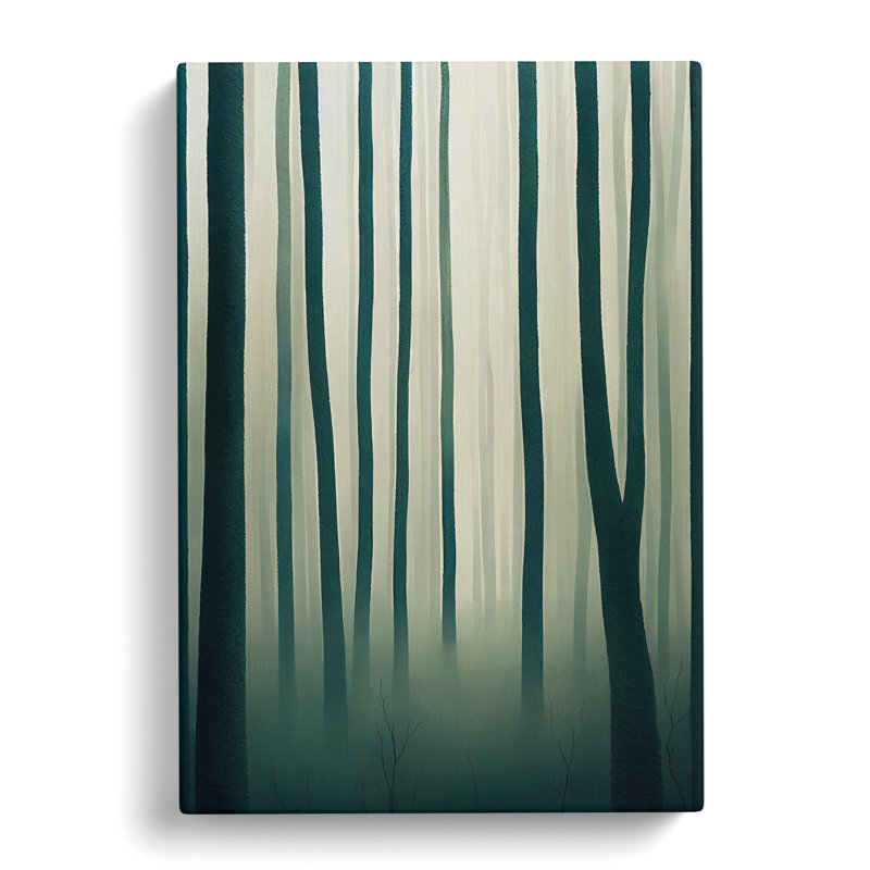 Misty Forest - Wrapped Canvas, 76cm H x 50cm W x 3cm D