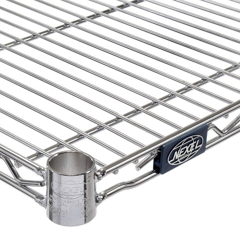 Étagère en métal standard Steyning, Poly-Z-Brite, H 1,75 po x l 30 po x P 24 po