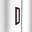 Porte de douche à charnière Unidoor-LS l 48 po x H 72 po avec technologie ClearMax