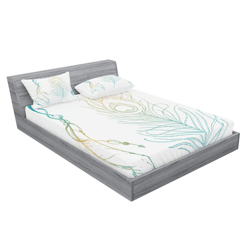 Microfiber Sheet Set, Full Sheet Set with Fitted Sheet