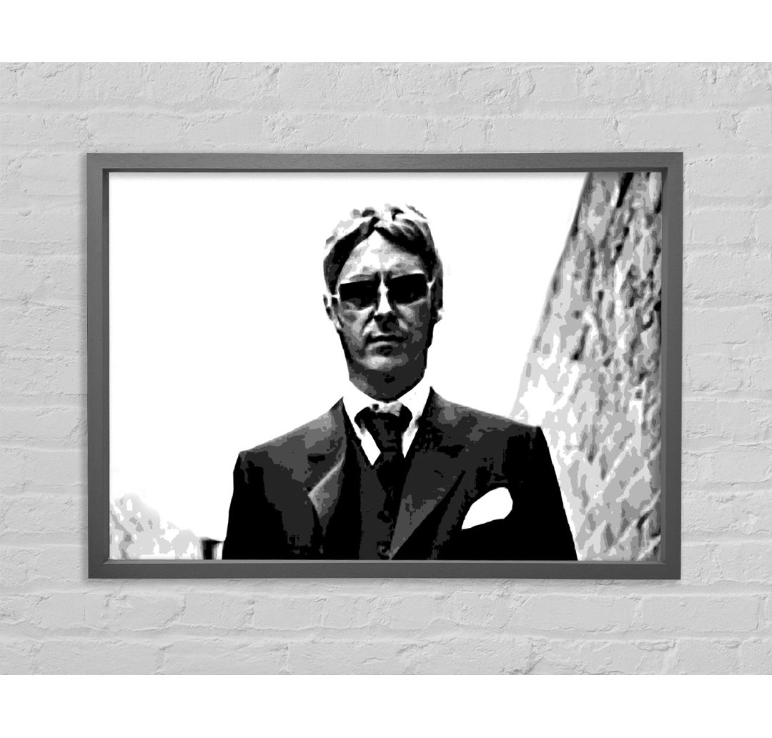 Paul Weller Walk - Einzelner Bilderrahmen Kunstdrucke auf Leinwand