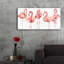 «Grace heureusement rose 8» par Lisa Audit, art mural en verre acrylique-100194665